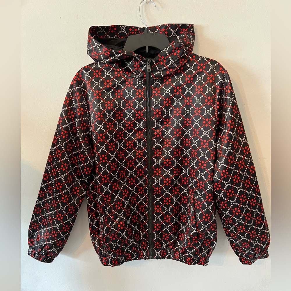 Gucci Mens GG Diamont
Jacket. S M red black sp5